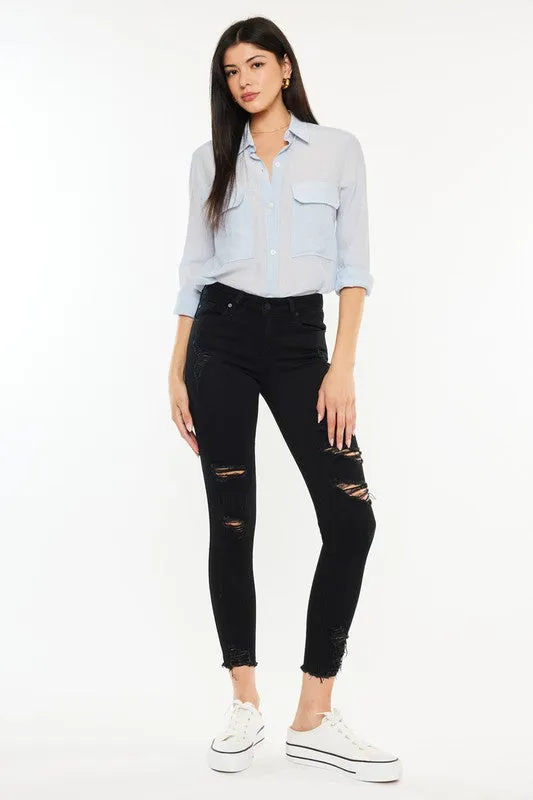 Hazy Mid Rise Ankle Skinny sold by Kan Can product image thumbnail 4
