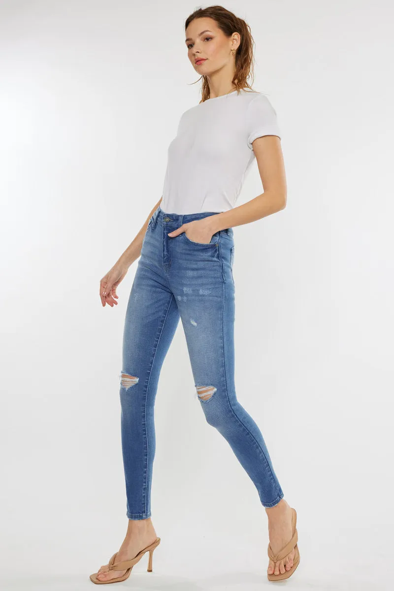 Hilarie High Rise Super Skinny sold by Kan Can product image thumbnail 5