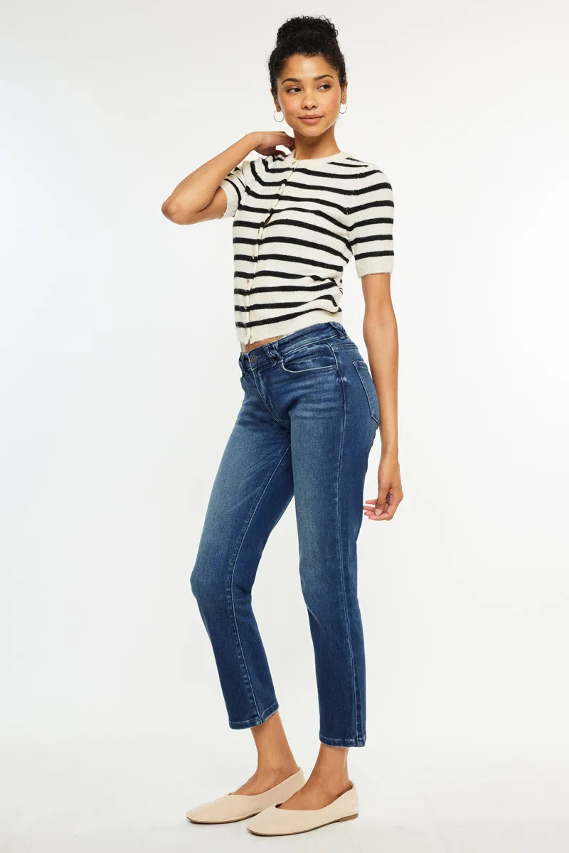 Dolores Mid Rise Slim Straight sold by Kan Can product image thumbnail 5