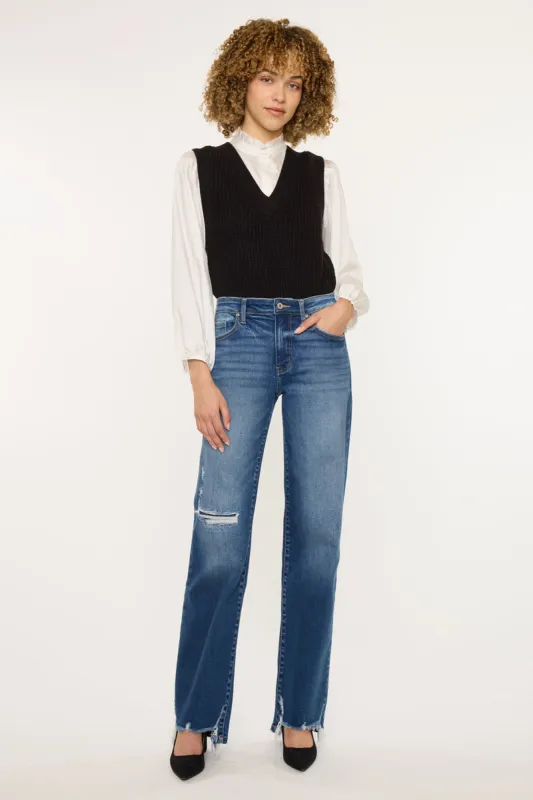 Dayna High Rise Slim Wide made by Kan Can