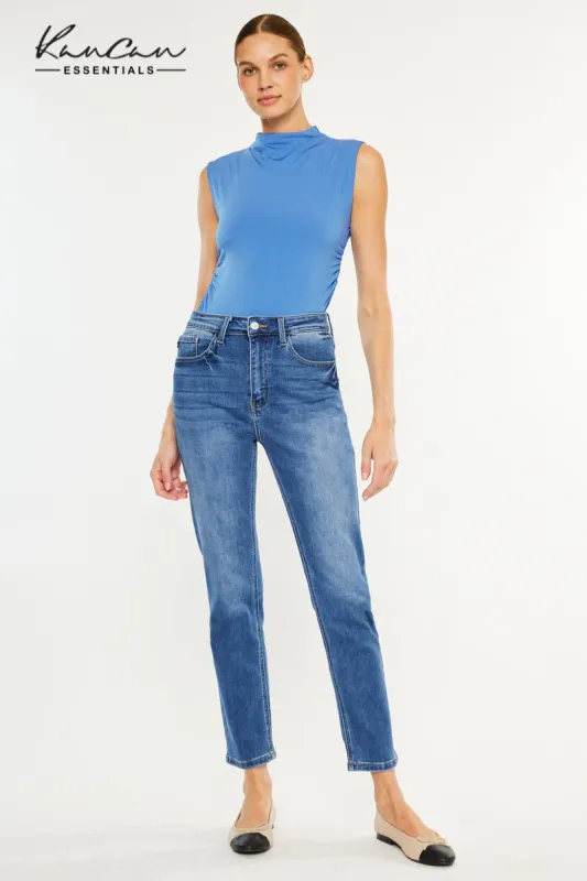Adaline Essentials High Rise Slim Straight sold by Kan Can