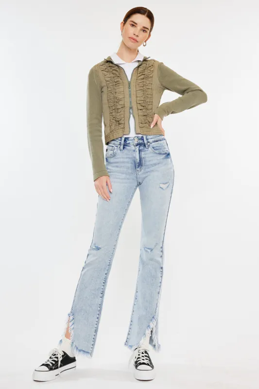 Niamh  High Rise Bootcut made by Kan Can