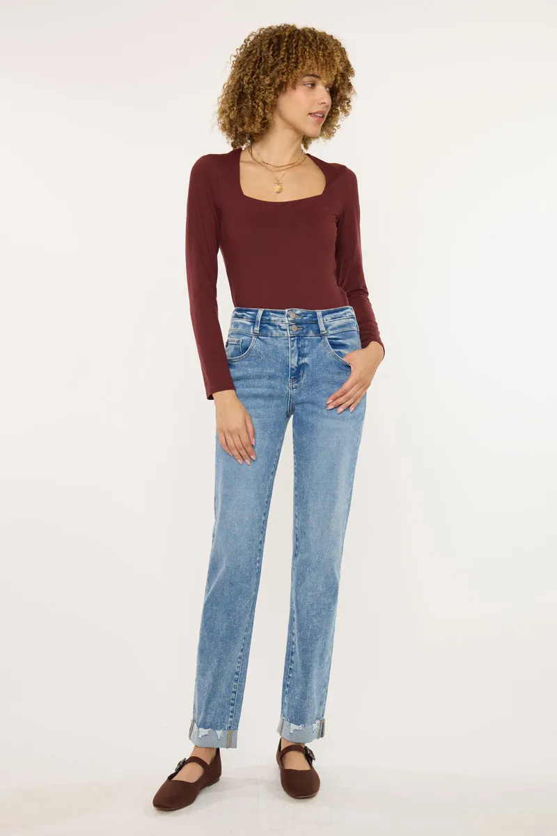 Kianna Essentials High Rise Slim Straight sold by Kan Can product image thumbnail 3