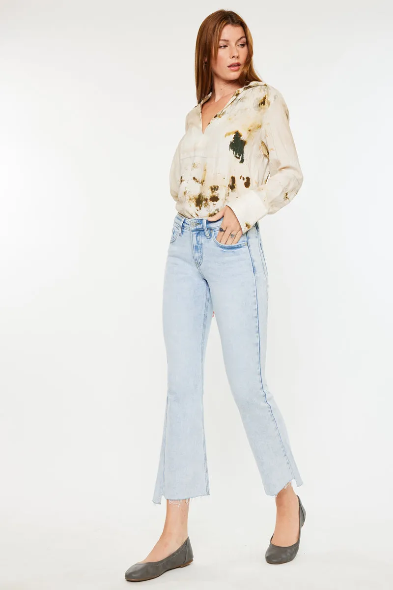 Elsie Mid Rise Crop Flare sold by Kan Can product image thumbnail 5