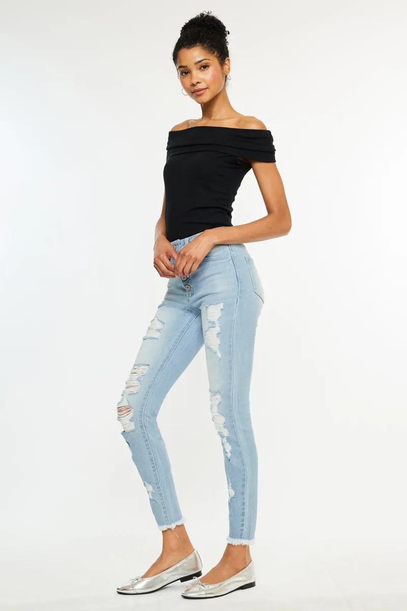Lola High Rise Super Skinny sold by Kan Can product image thumbnail 4