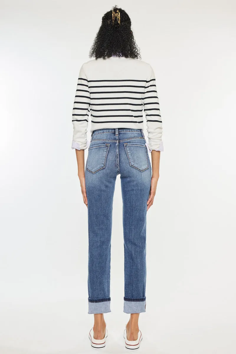 Emmett High Rise Skinny Straight sold by Kan Can product image thumbnail 2