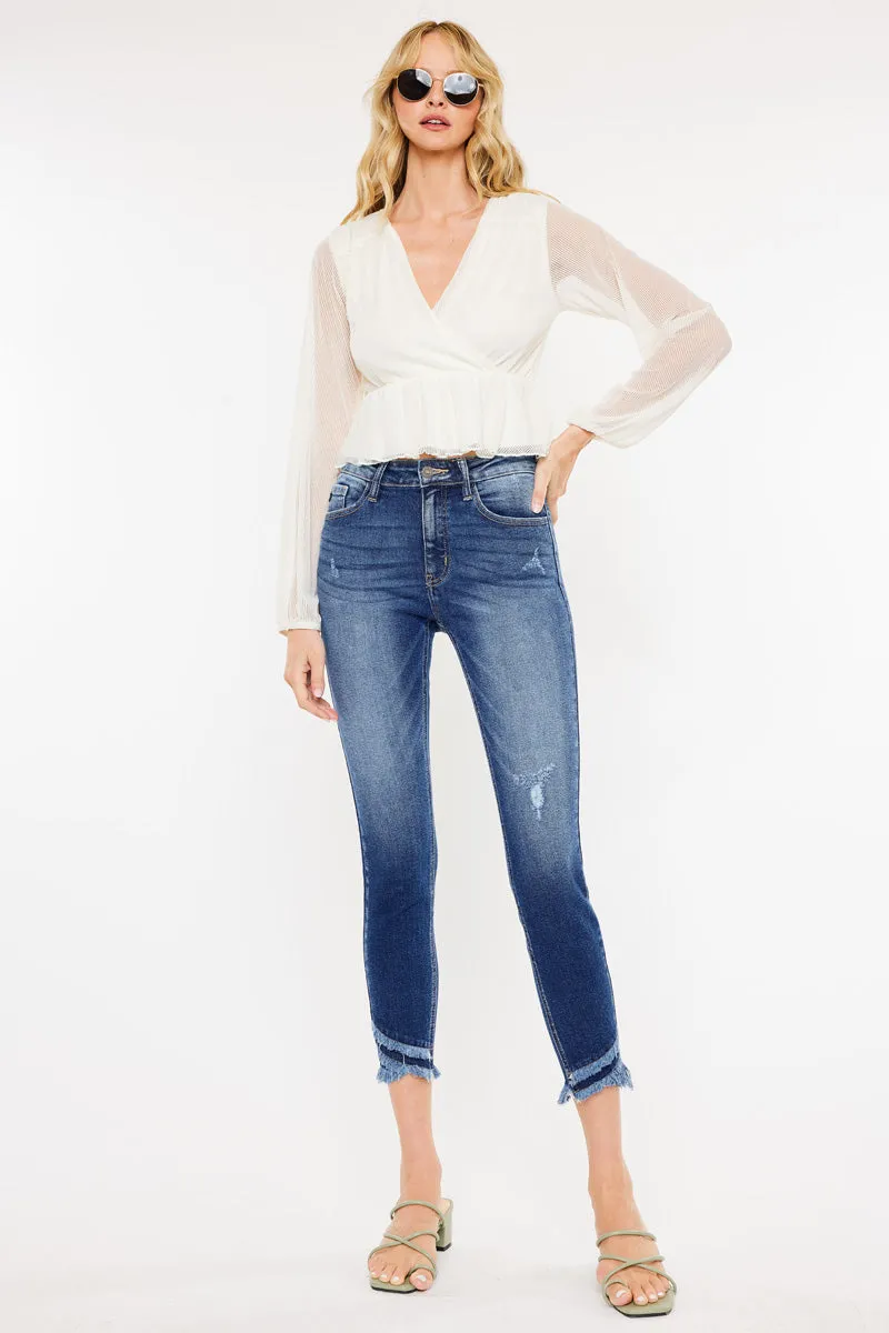 Mercy High Rise Ankle Skinny sold by Kan Can product image thumbnail 4