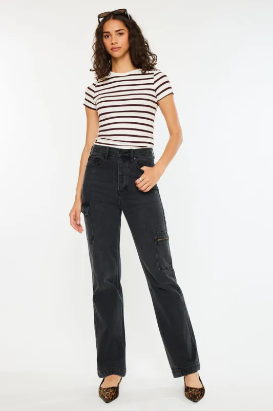 Semarea Ultra High Rise 90's Straight made by Kan Can