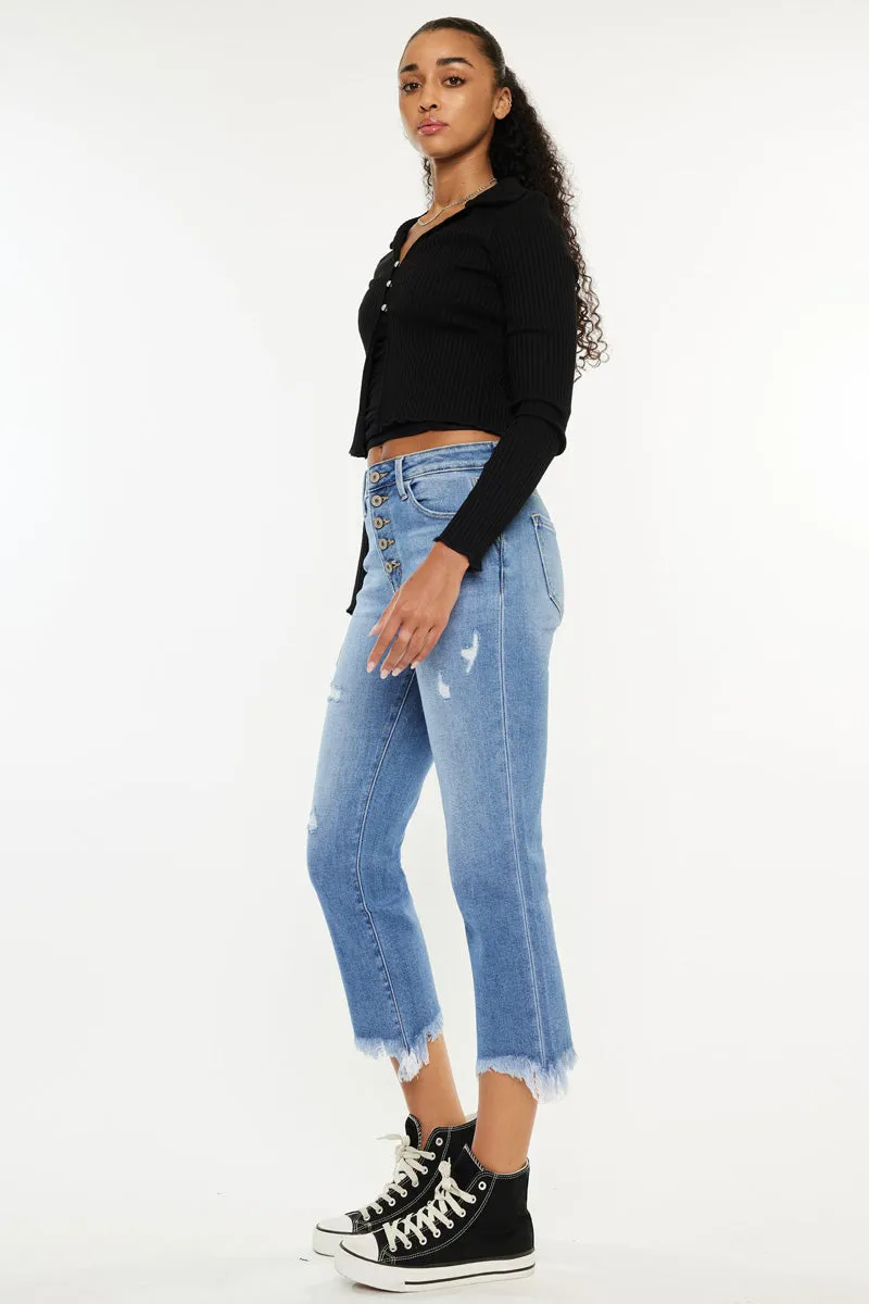 Zuzanna High Rise Crop Straight sold by Kan Can product image thumbnail 3