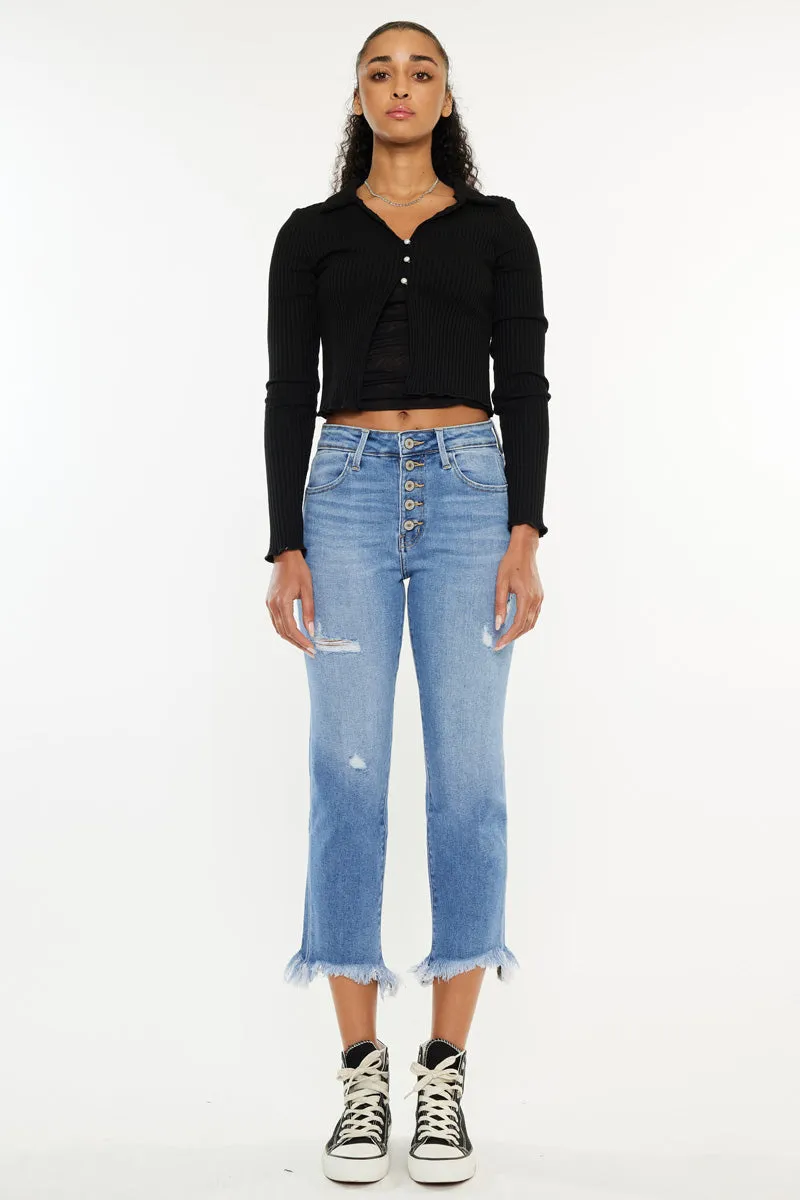 Zuzanna High Rise Crop Straight sold by Kan Can product image thumbnail 5