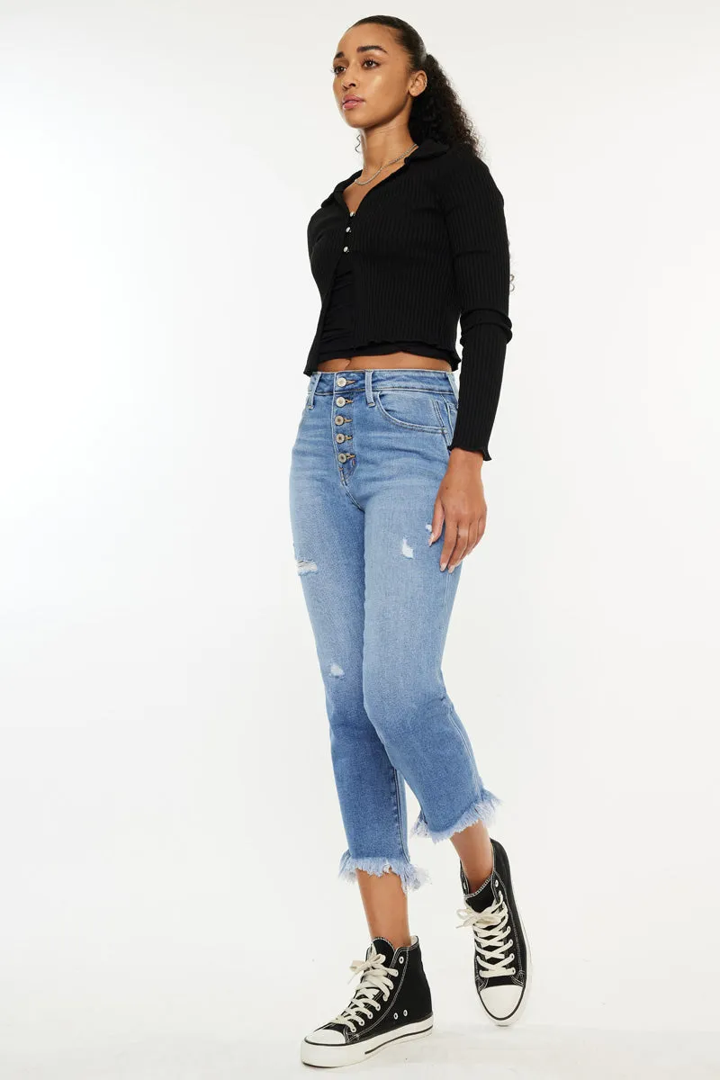 Zuzanna High Rise Crop Straight sold by Kan Can product image thumbnail 4