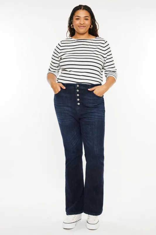 Teresa High Rise Bootcut (Plus Size) sold by Kan Can