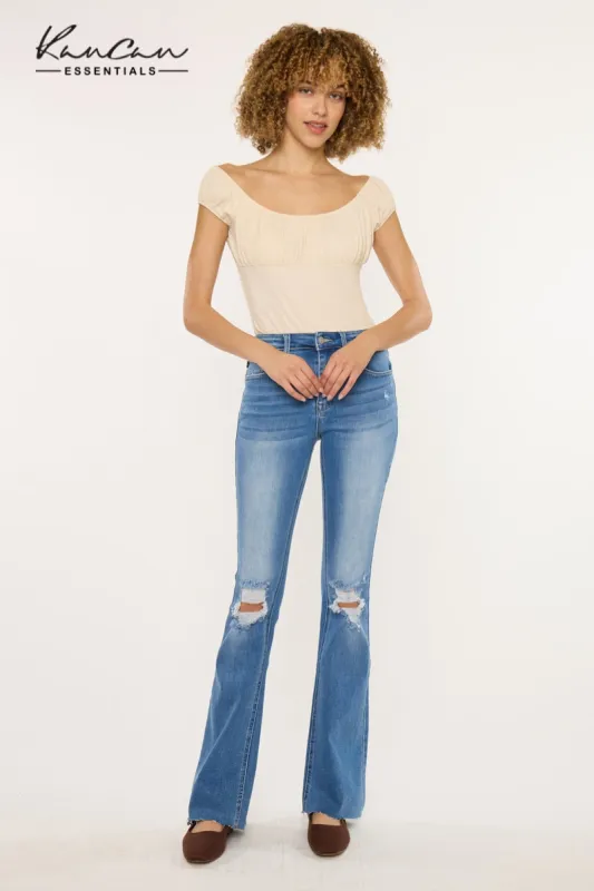 Eva Essentials High Rise Bootcut sold by Kan Can