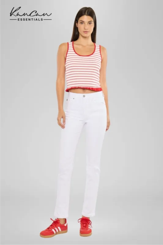 Piper Essentials High Rise Slim Straight sold by Kan Can