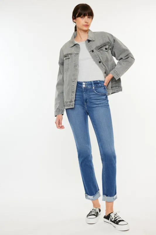 Esme Essentials High Rise Slim Straight sold by Kan Can