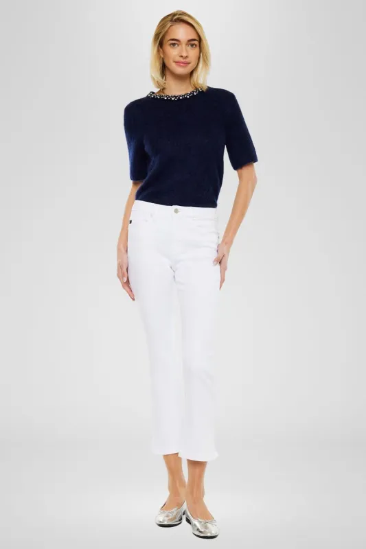 Bristol High Rise Kick Flare sold by Kan Can