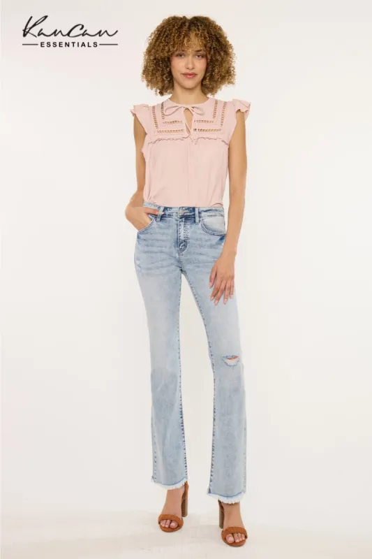 Claire Essentials High Rise Bootcut sold by Kan Can