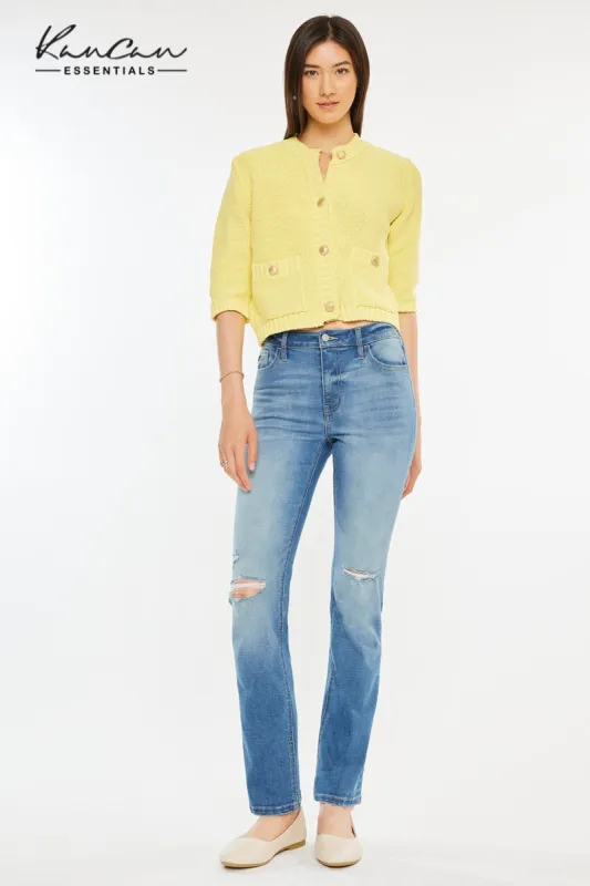 Diana High Rise Essentials Slim Straight sold by Kan Can