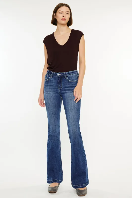 Annie Essentials Mid Rise Flare (Petite) made by Kan Can