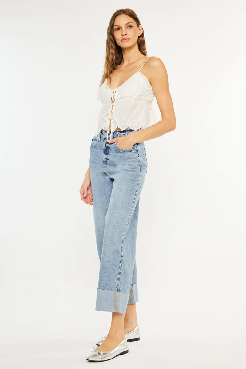 Alfie 90's Cropped Wide sold by Kan Can product image thumbnail 5