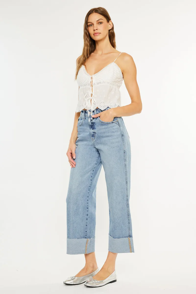 Alfie 90's Cropped Wide sold by Kan Can product image thumbnail 4