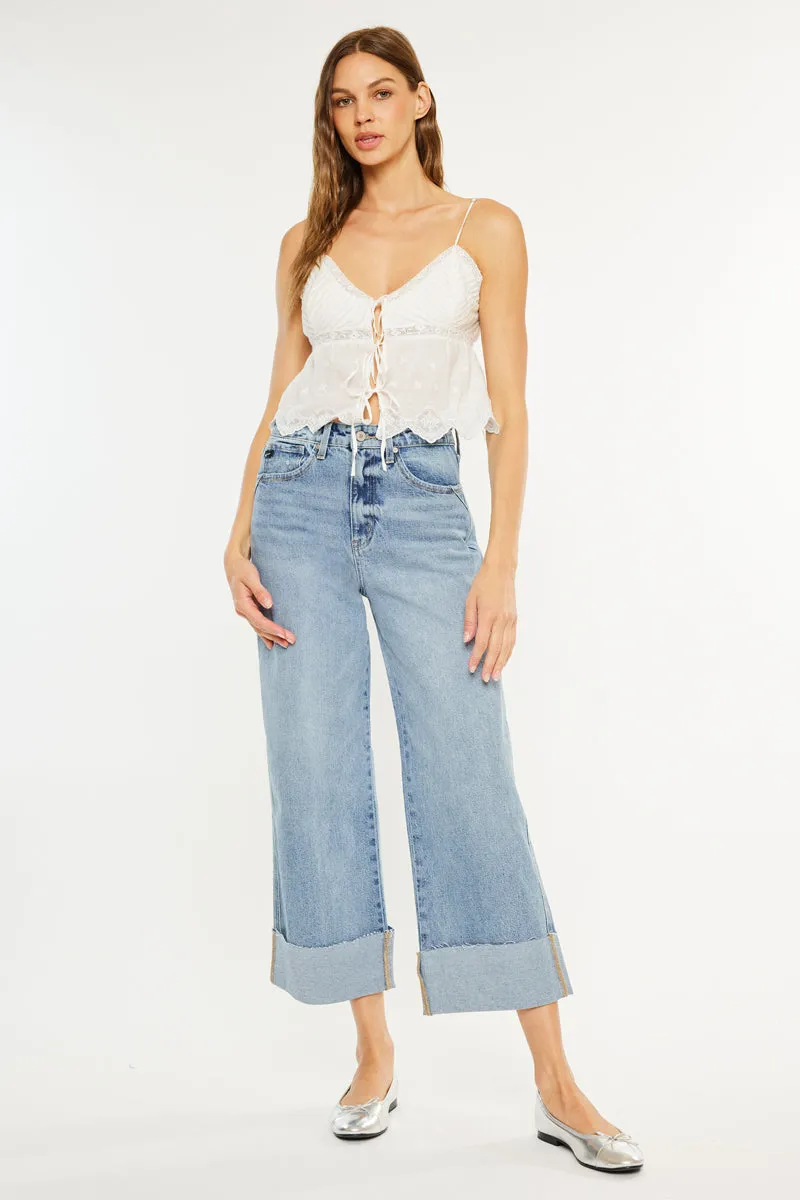 Alfie 90's Cropped Wide sold by Kan Can product image thumbnail 3