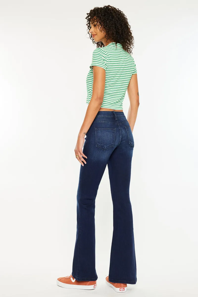 Prein Mid Rise Flare (Petite) sold by Kan Can product image thumbnail 2