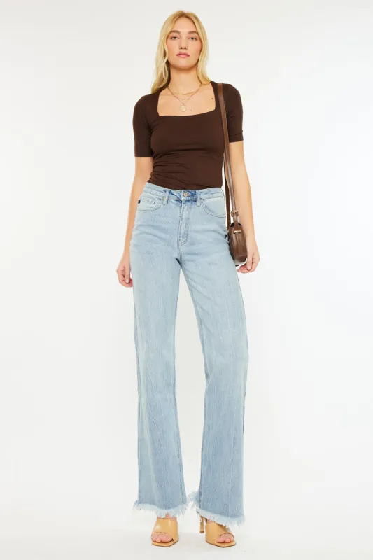 Starla Ultra High Rise Vintage 90's Flare made by Kan Can