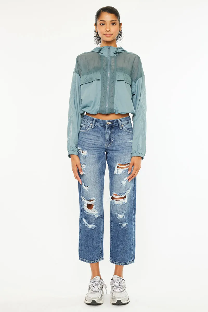 Effy Mid Rise Boyfriend sold by Kan Can product image thumbnail 3