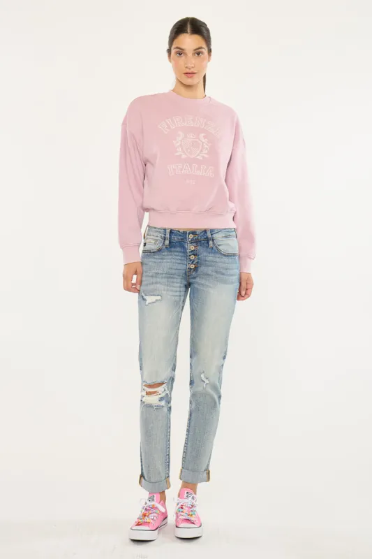 Clarie Mid Rise Boyfriend made by Kan Can