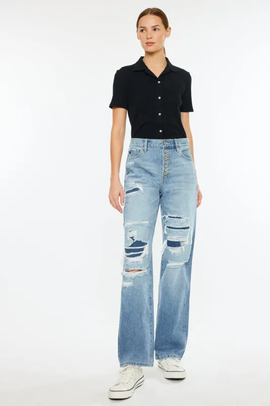 Maddie Ultra High Rise 90's Boyfriend made by Kan Can