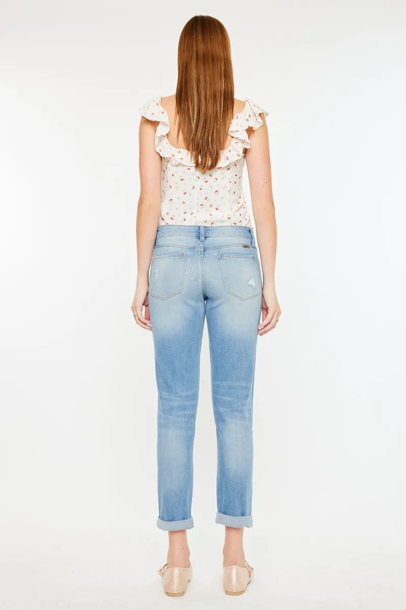 Luxanna Mid Rise Slim Boyfriend sold by Kan Can product image thumbnail 2