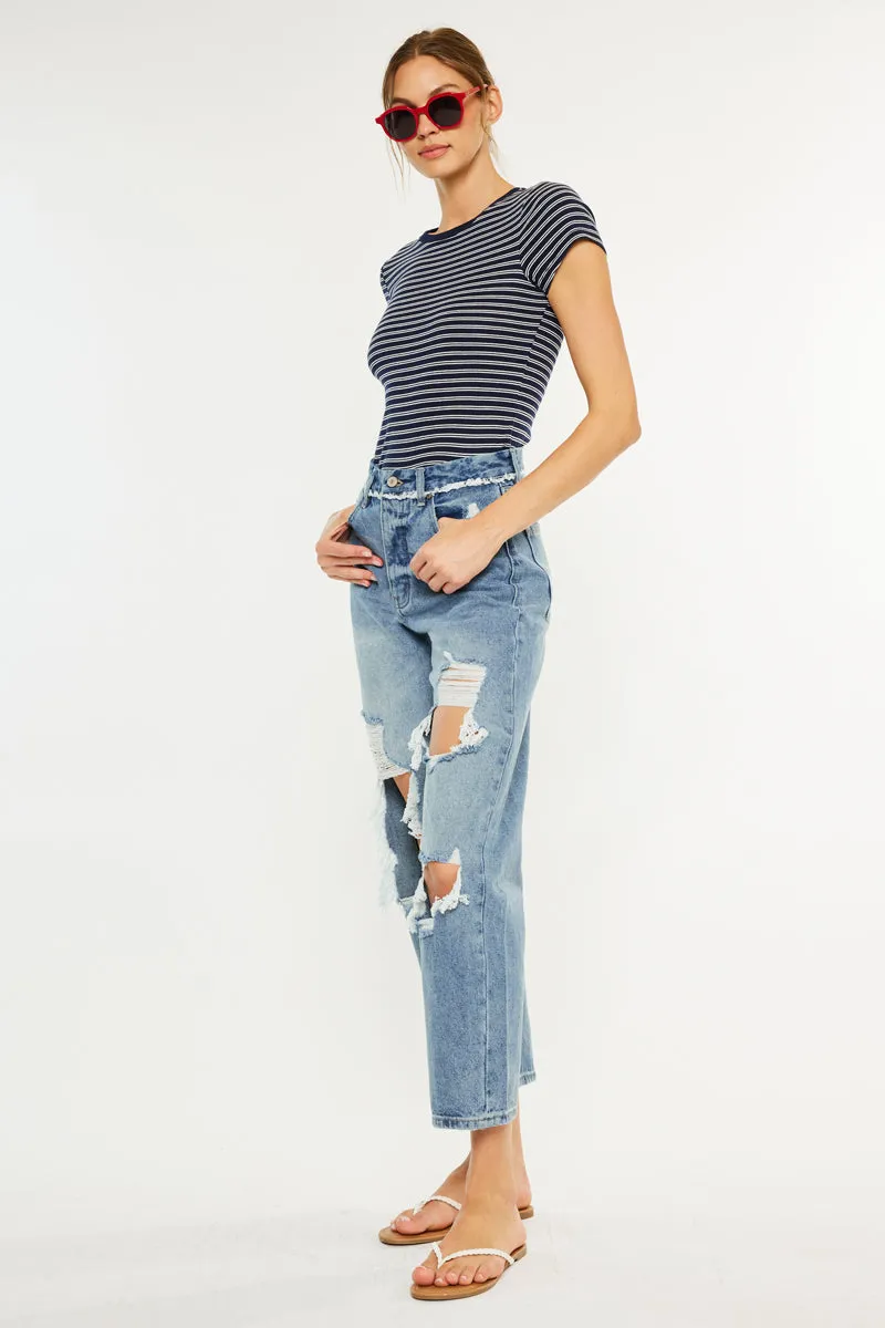 Sylvie Ultra High Rise 90's Boyfriend sold by Kan Can product image thumbnail 5