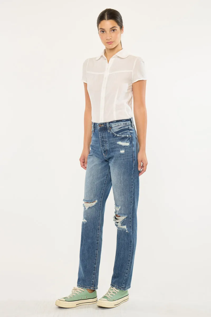 Hilana Ultra High Rise 90's Boyfriend sold by Kan Can product image thumbnail 5
