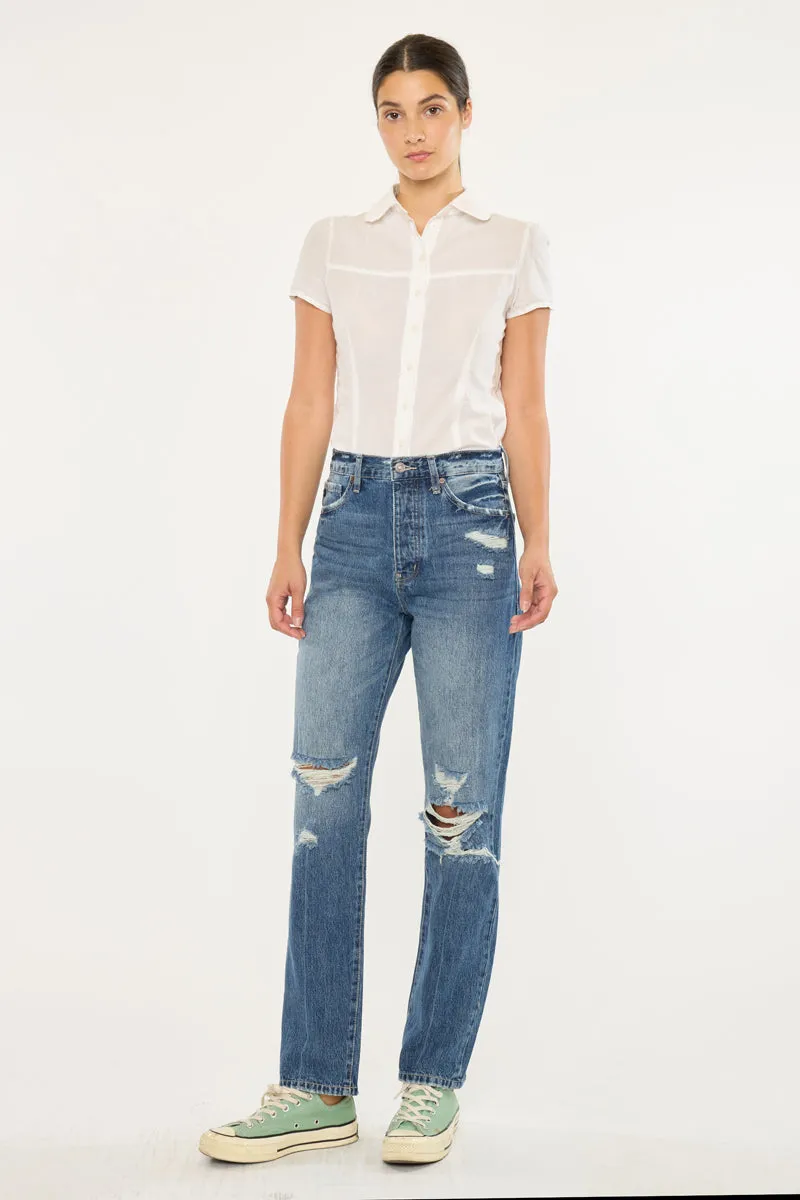 Hilana Ultra High Rise 90's Boyfriend sold by Kan Can product image thumbnail 3
