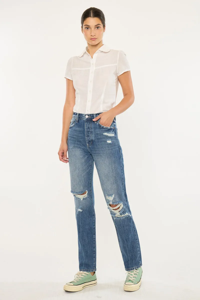 Hilana Ultra High Rise 90's Boyfriend sold by Kan Can product image thumbnail 4