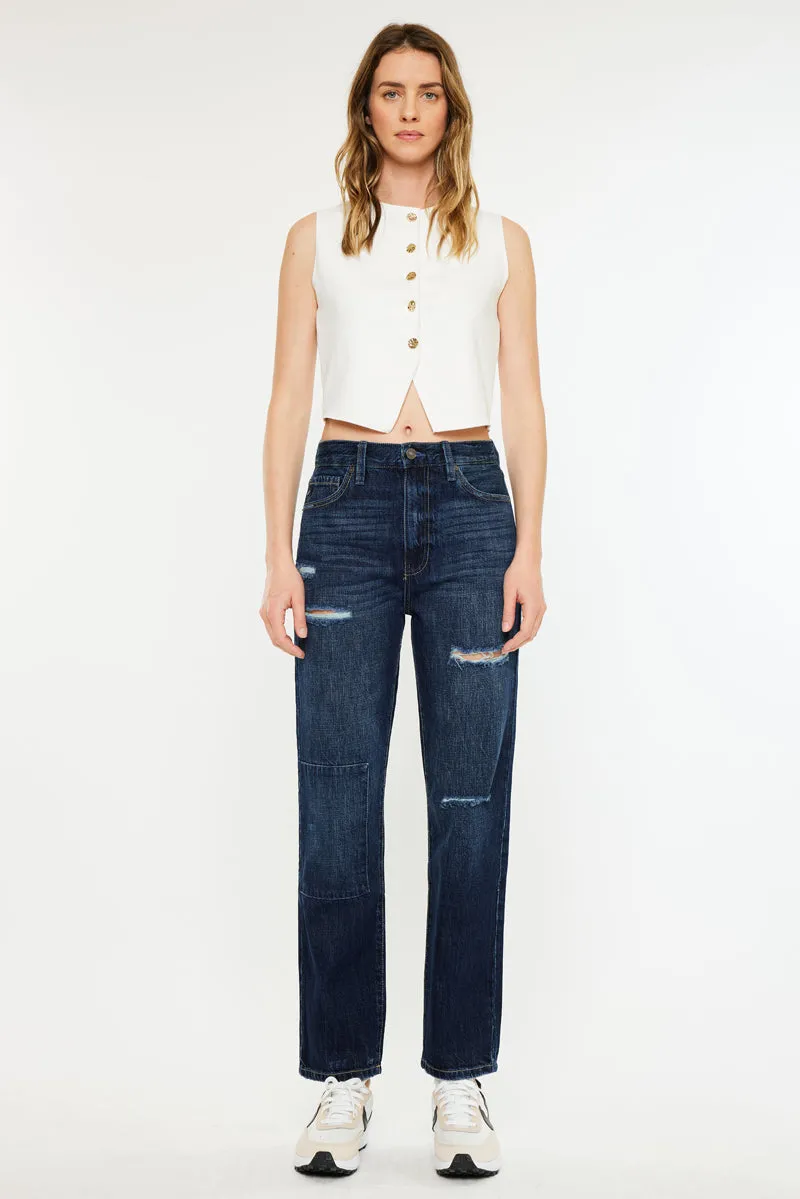 Fox Ultra High Rise 90's Boyfriend sold by Kan Can product image thumbnail 3