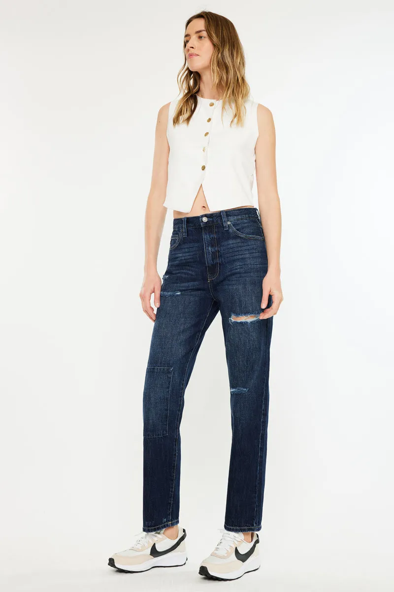 Fox Ultra High Rise 90's Boyfriend sold by Kan Can product image thumbnail 5