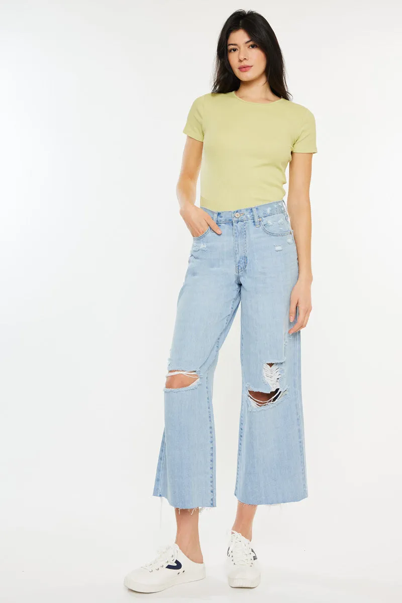 Mariyah Ultra High Rise Cropped Wide sold by Kan Can product image thumbnail 3