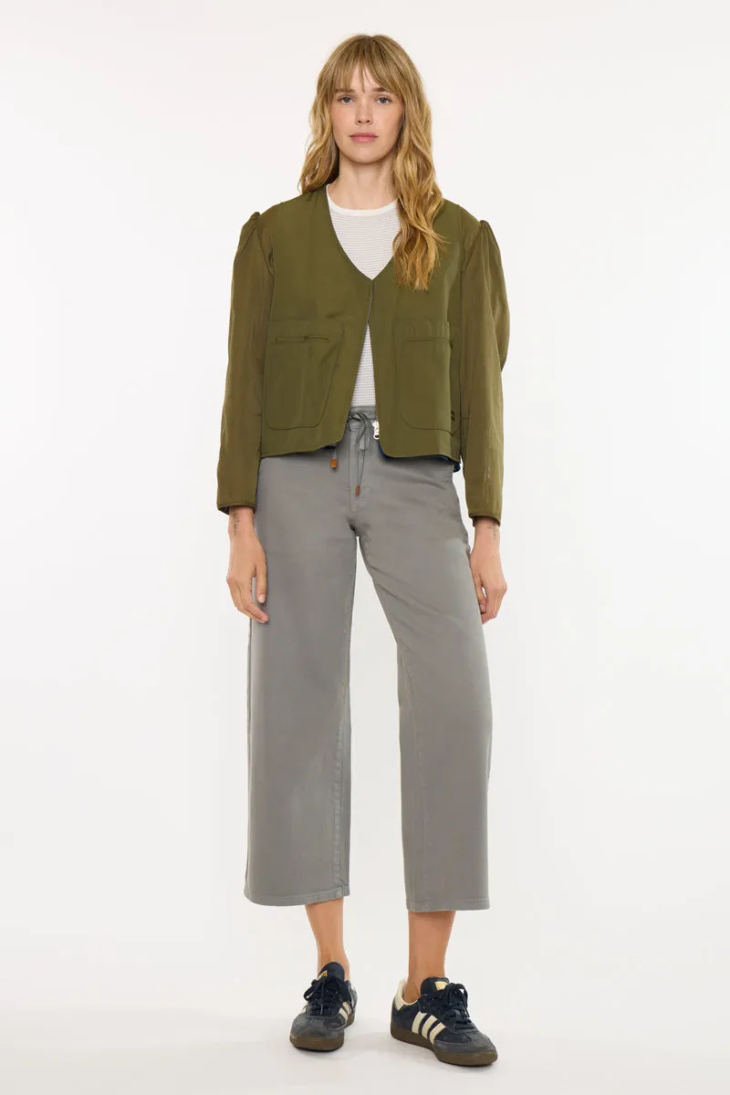 Lana High Rise Crop Wide sold by Kan Can