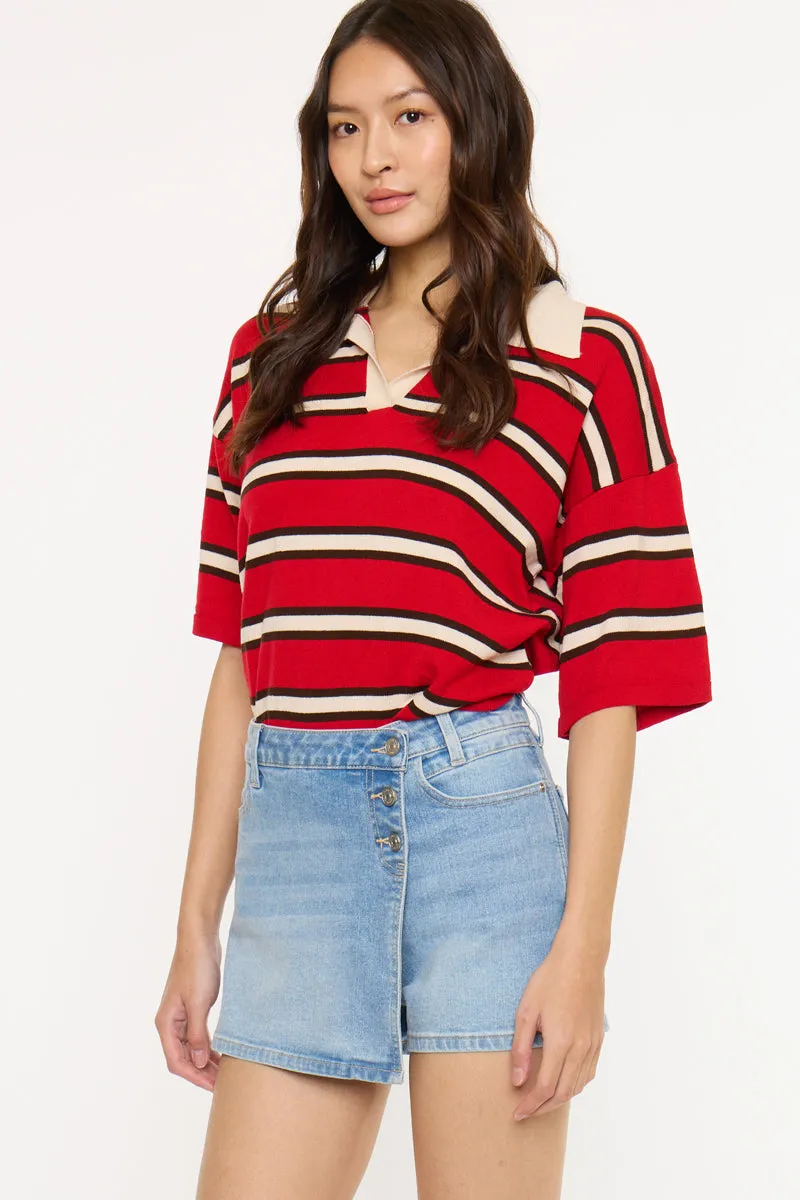 Demi Ultra High Rise Skort sold by Kan Can product image thumbnail 4