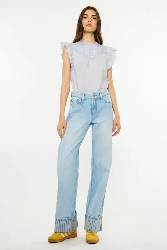 Eleanor 90s Low Rise Loose Baggy made by Kan Can