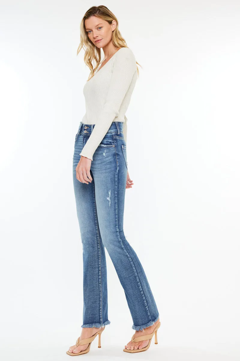Ruby High Rise Bootcut Jeans sold by Kan Can product image thumbnail 4