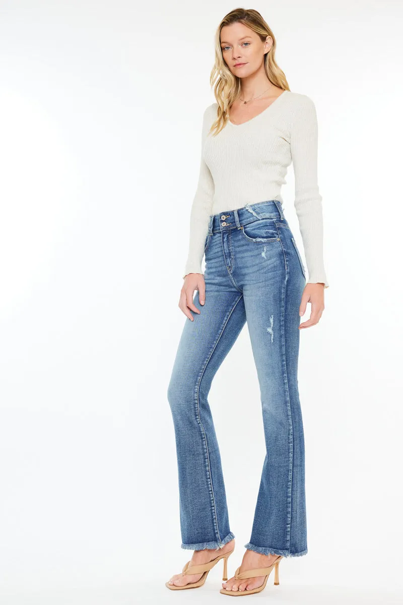 Ruby High Rise Bootcut Jeans sold by Kan Can product image thumbnail 5