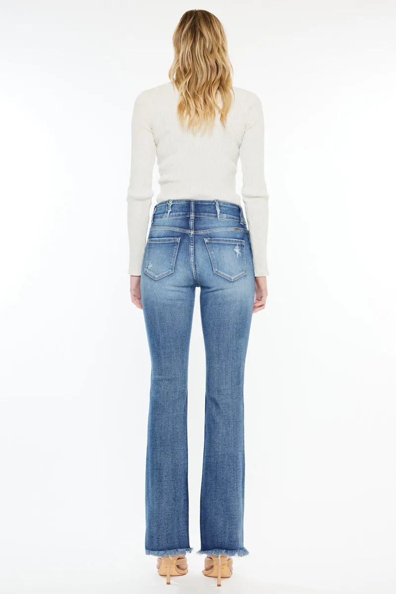 Ruby High Rise Bootcut Jeans sold by Kan Can product image thumbnail 2