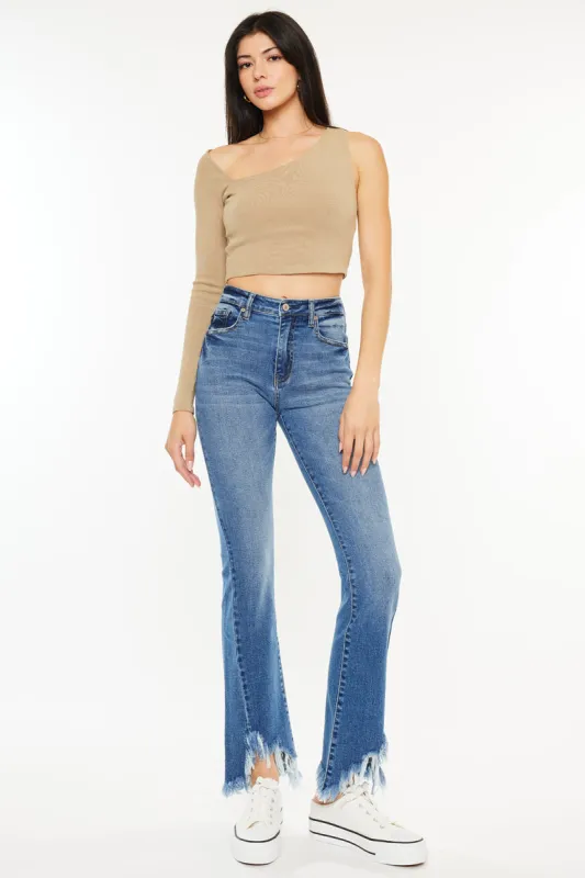 Antonia  High Rise Bootcut Jeans sold by Kan Can