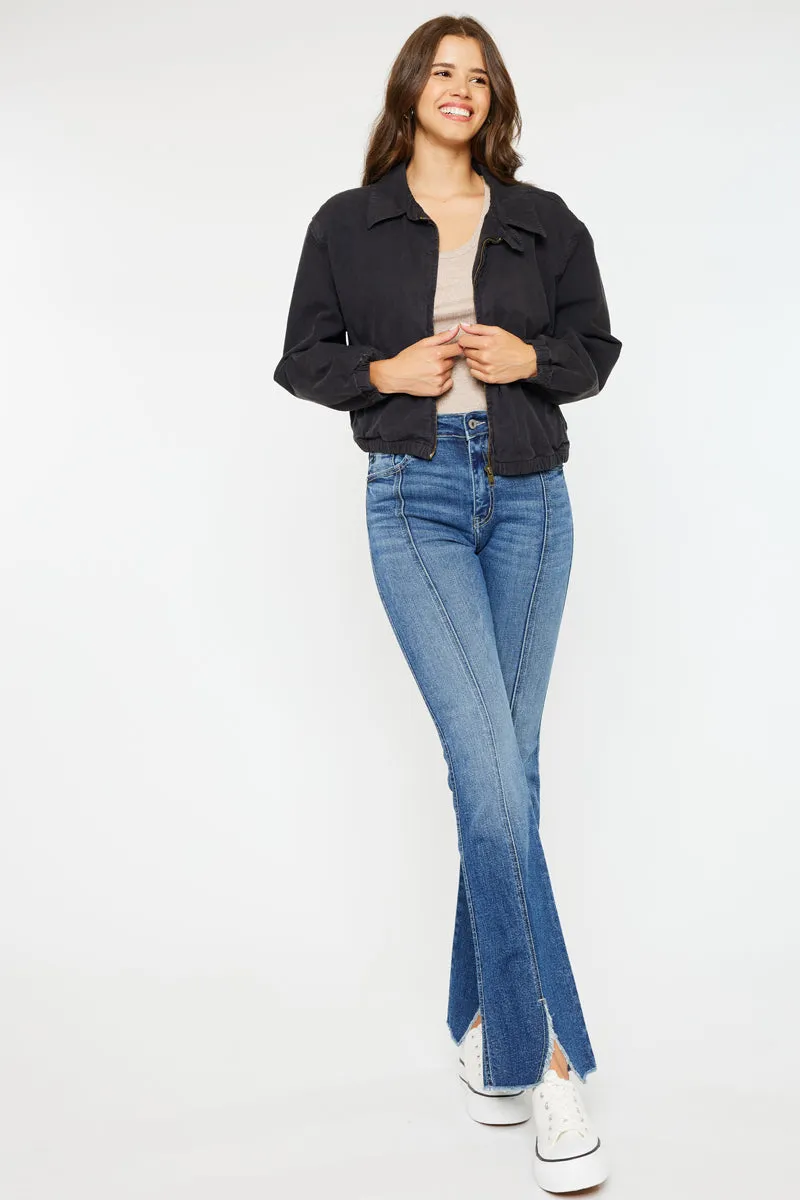Citrine High Rise Bootcut Jeans sold by Kan Can product image thumbnail 3