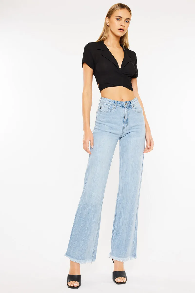 Starla Ultra High Rise Vintage 90's Flare Jeans sold by Kan Can product image thumbnail 5