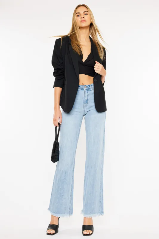 Starla Ultra High Rise Vintage 90's Flare Jeans made by Kan Can