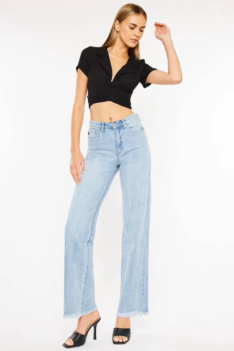 Starla Ultra High Rise Vintage 90's Flare Jeans sold by Kan Can product image thumbnail 4